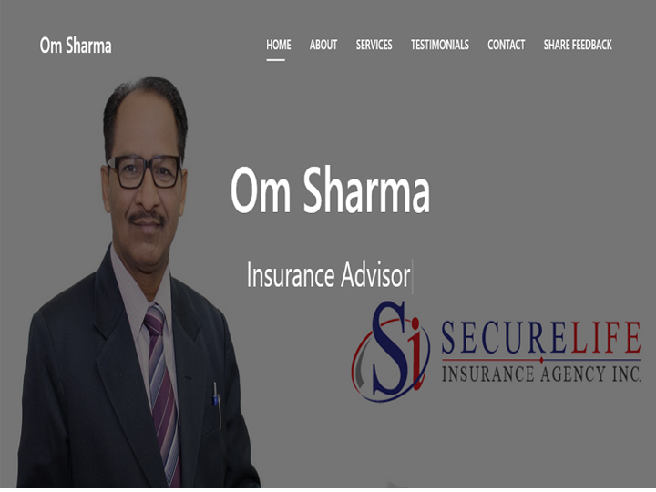 Om Sharma  Insurance Agent in Canada
